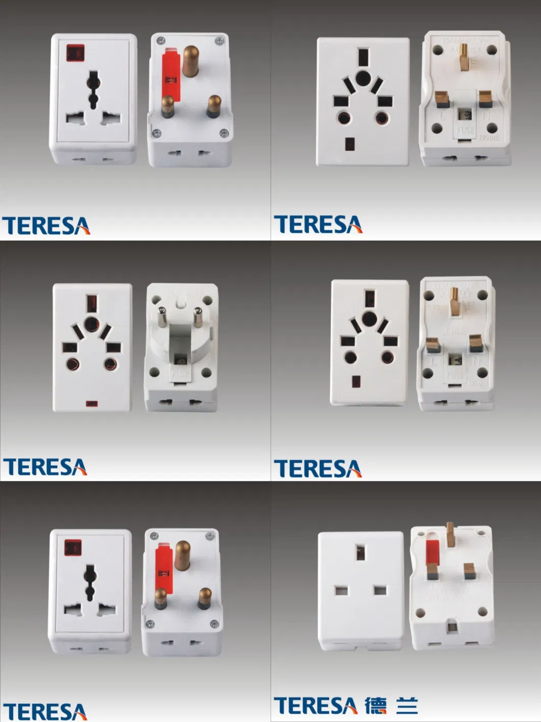 Factory Price Safety and Practical UK Power Electric 13A Socket Power Plug