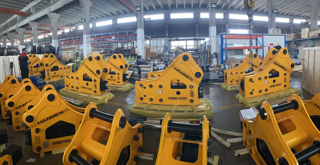 Construction Machinery OEM CE 20ton Sb81 140mm Chisel Hmb Excavator Attachments Box Rock Hammer Hydraulic Breaker for PC200 Excavator