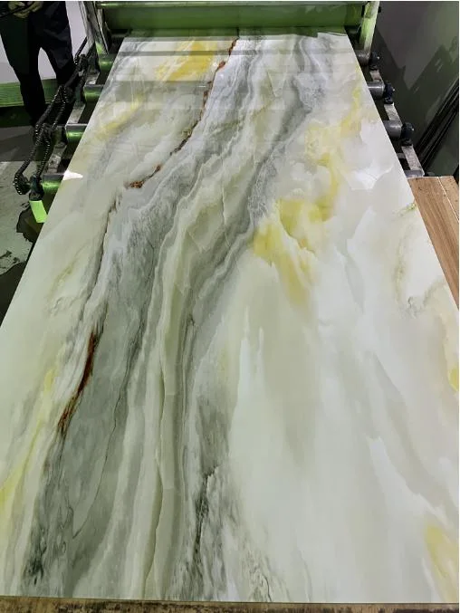 UV Marble PVC Wall Panels Sheet PVC Cladding Boards for TV Board