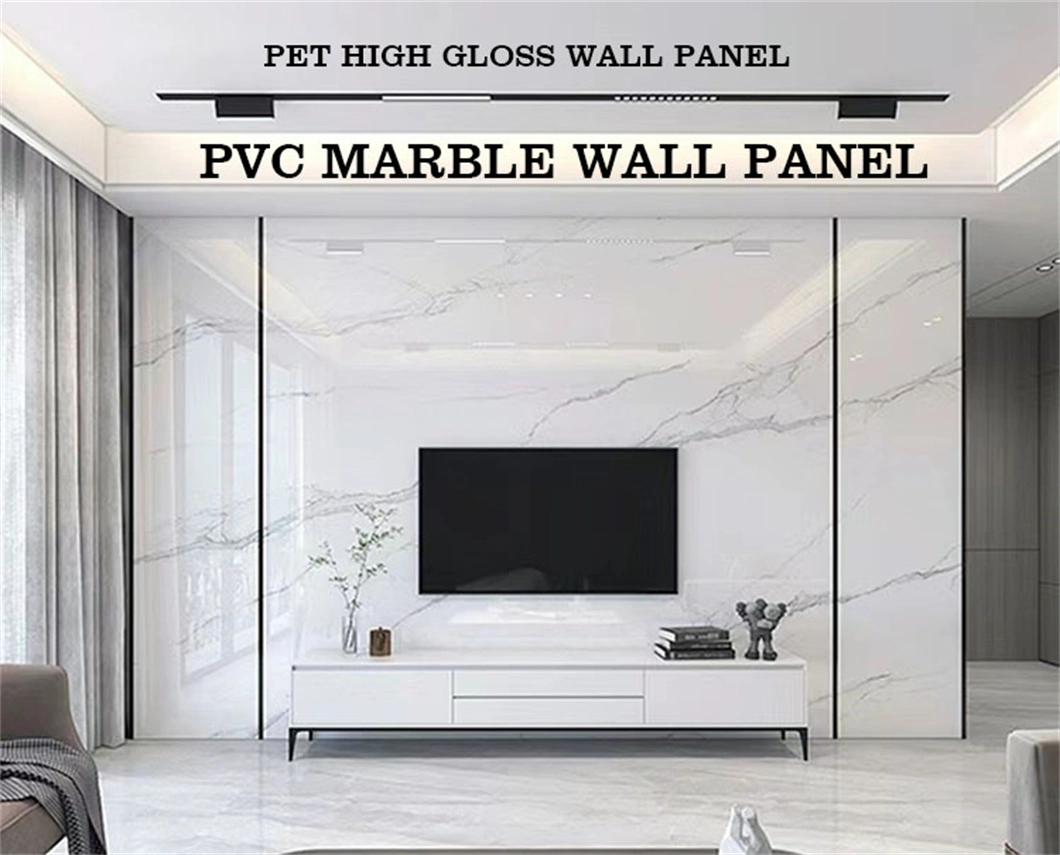 Interior Wall Panel PVC Marble Carbon Crystal Bamboo Fiber Board Charcoal Panel