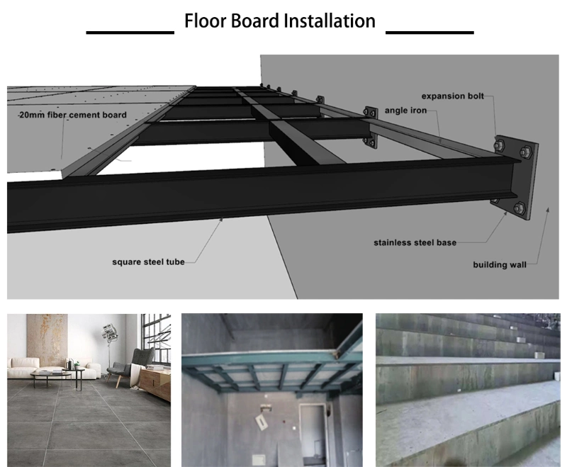 5mm Non-Asbestos Fireproof Waterproof Exterior Interior Wall Panel Cladding Fiber Cement Board