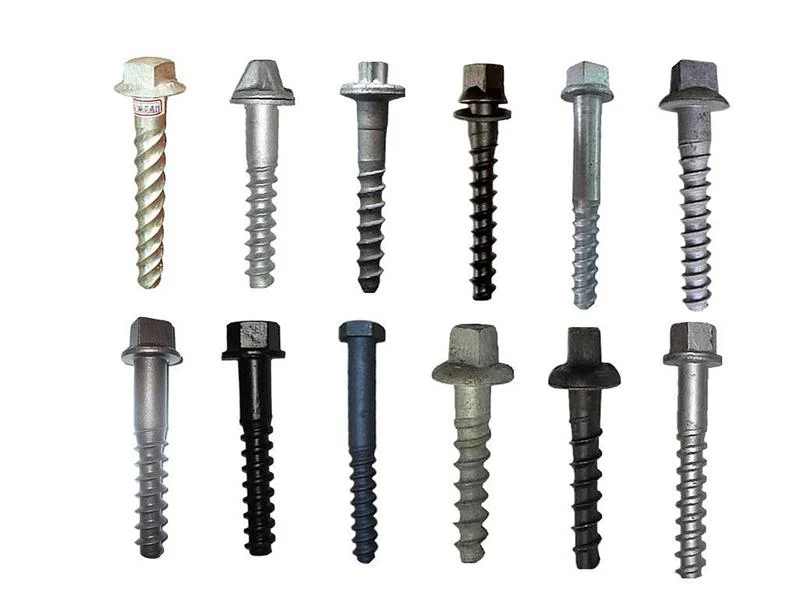 High Quality Rail Dog Railroad Screw Lag Spike Railway Fastener