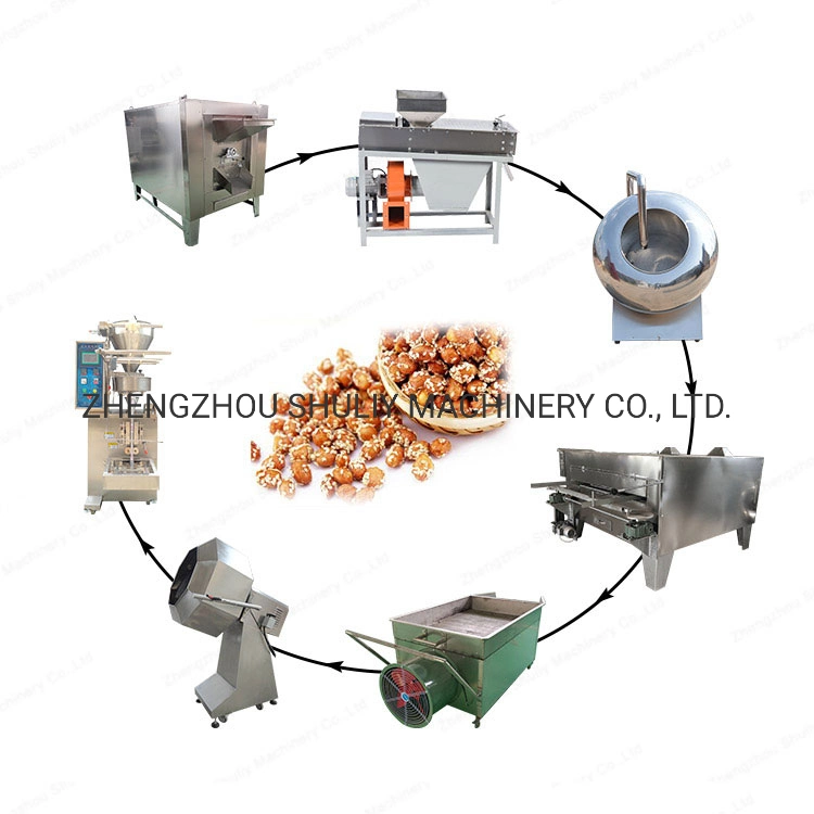 Peanut Coating Production Line for Sale