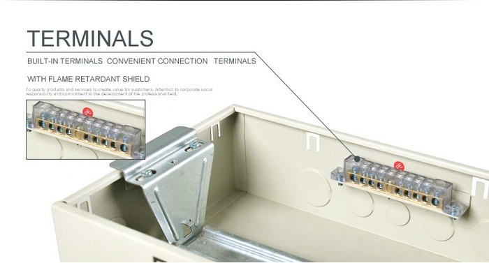 6 Ways Electrical Distribution Box Transparent Plastic Box Gnb Power Distribution Box Size