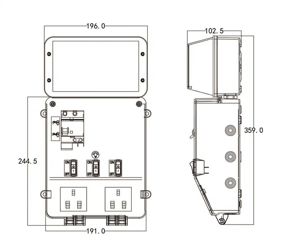 Small Power Distribution Board/Ready Board