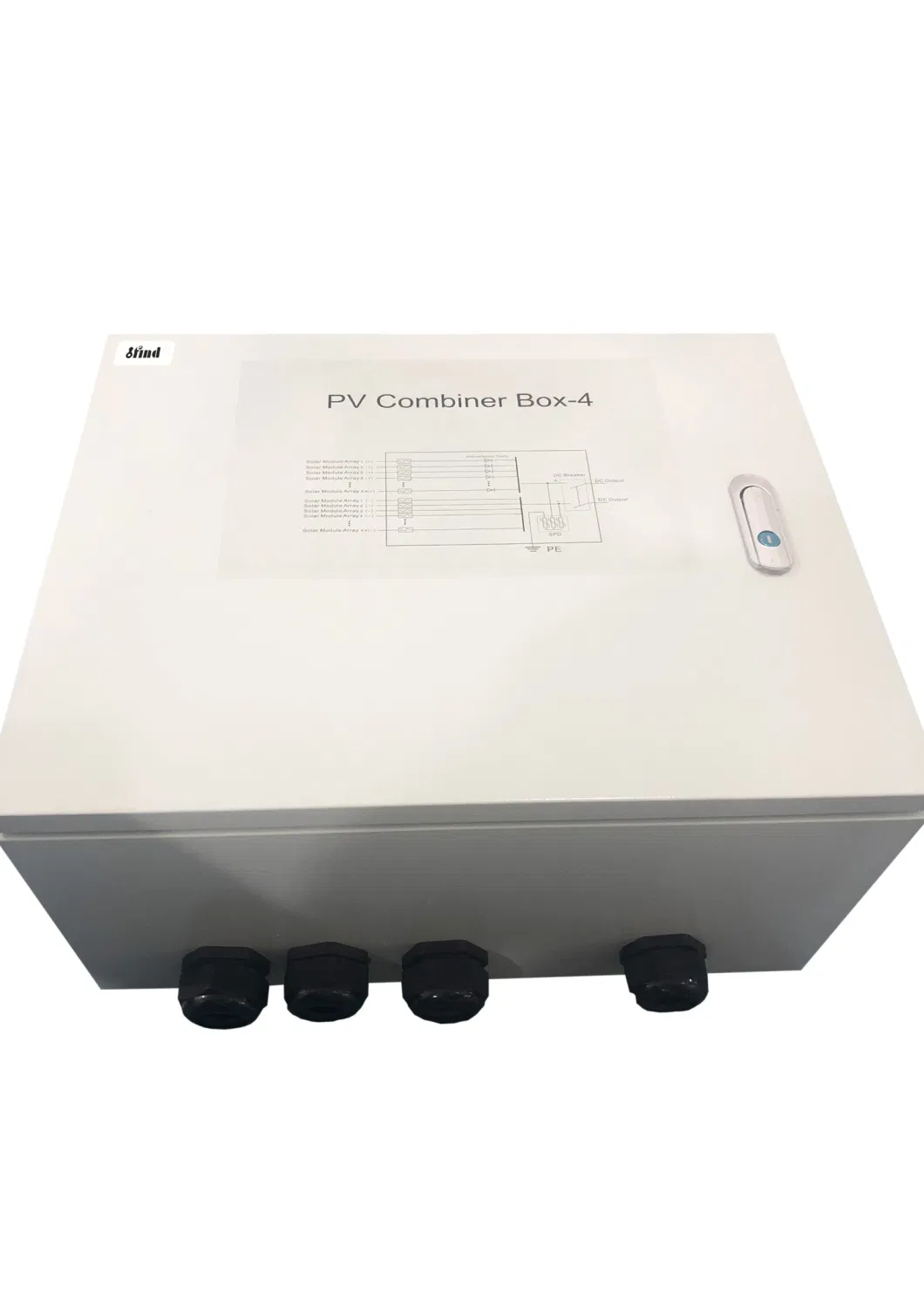 PV Smart Junction Box 16 Input Lighting Surge Protection Solar Combiner Box