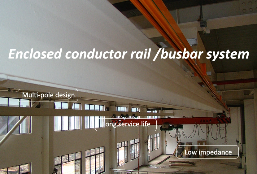 High Quality Multi-Pole Conductor Rail Copper Busbar for Hoist