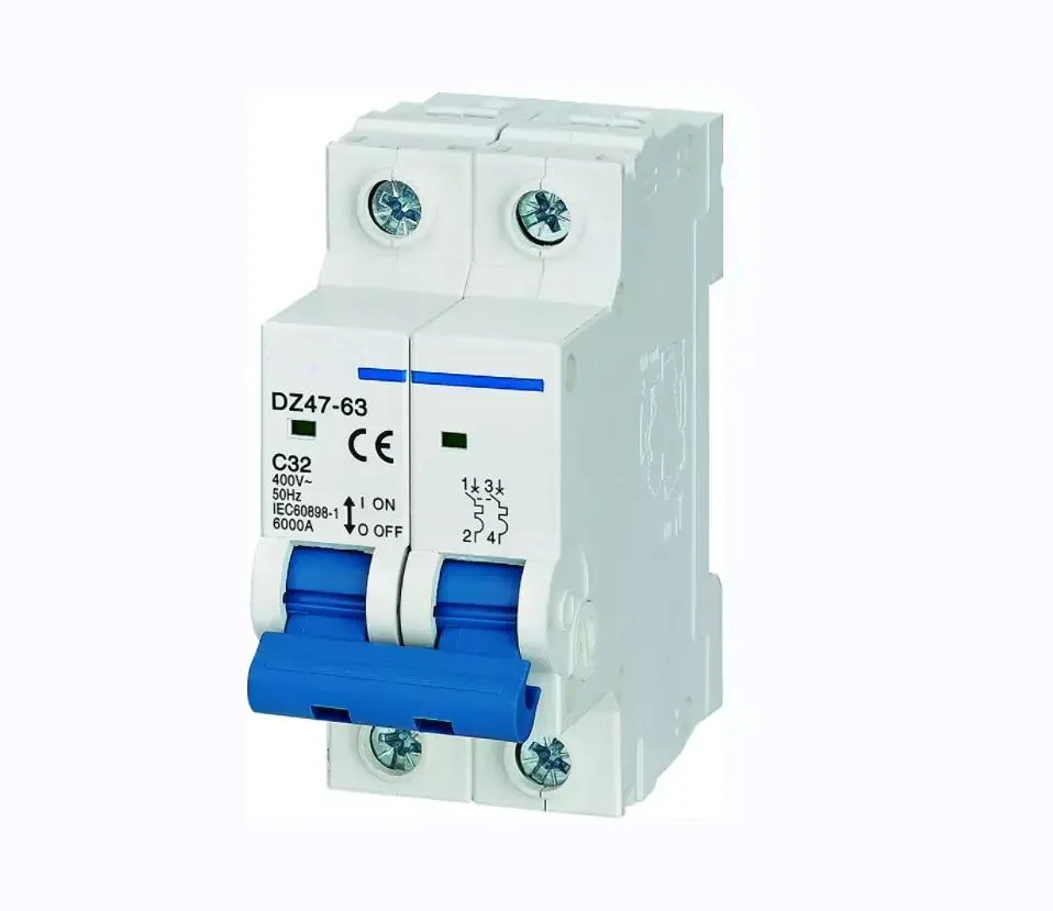 Dz47-63 AC 63A 1p Single Phase Circuit Breakers MCB