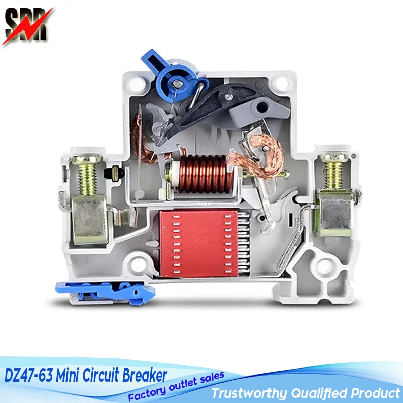 Dz47-63 1p, 2p, 3p, 4p Mini Circuit Breaker (DZ47 1P 2P 3P 4P MCB) , Dz47-63 Series Miniature Circuit Breakers