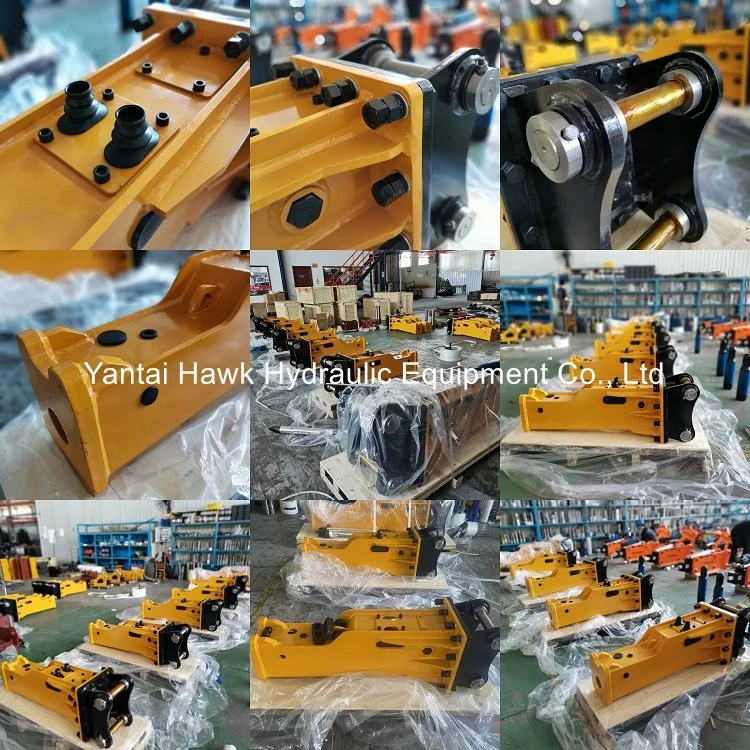 20ton 140mm Chisel Box Type Hydraulic Rock Breaker for Excavator