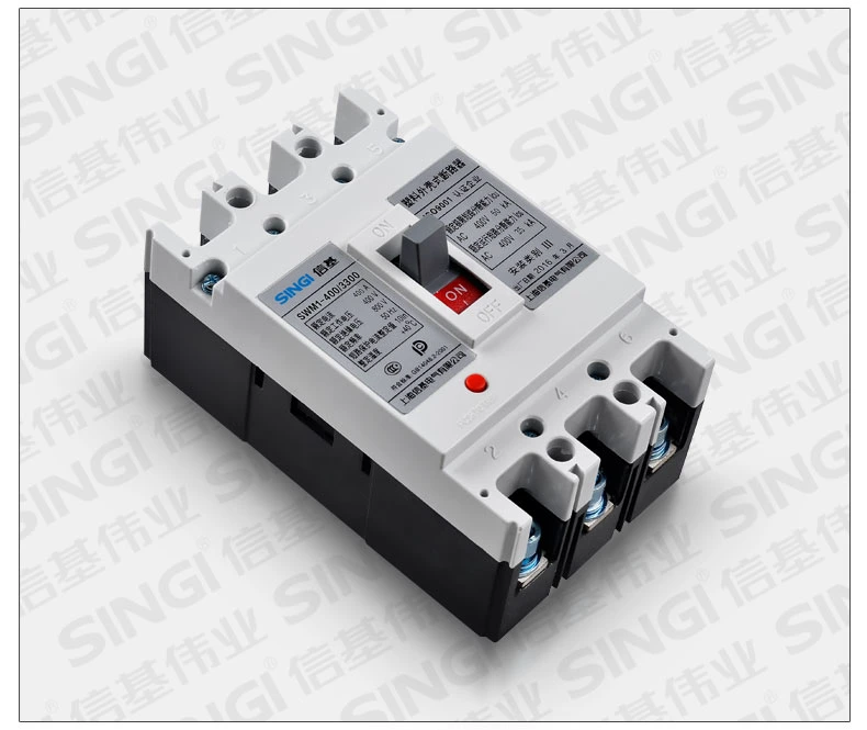 ODM Low Voltage Circuit Breakers MCCB Singi Air Electrical Breaker DC Swm1