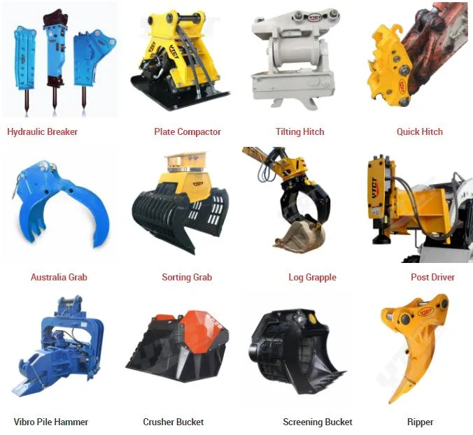 Excavator Hydraulic Stone Breaker Mini Hydraulic Breaker