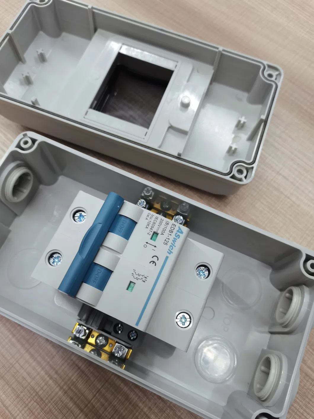 Aswich 1p 2p Energy Storage System Using MCB DC 80A 100A 125A Mini Circuit Breaker