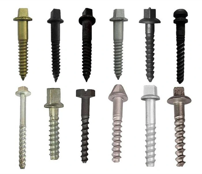 High Quality Rail Dog Railroad Screw Lag Spike Railway Fastener