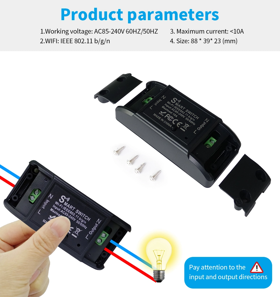 Minco Home Tuya Mini Smart Circuit Breaker APP DIY Timer Relay