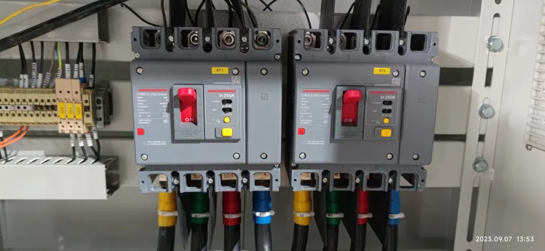 160kw Diesel Generator Control Cabinet Panel ATS Automatic Switching