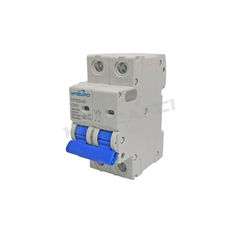 2poles AC 230V/400V 25A 2p Mini MCB 32 AMP C32 230/400V 50/60 Hz 6kaminiature Circuit Breaker