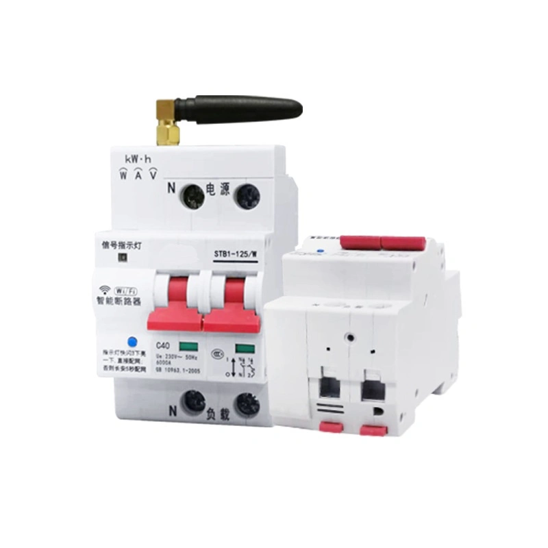 230V/400V 125A 1p 2p 3p 4p Mini Electrical Circuit Breaker WiFi Smart Recloser MCB