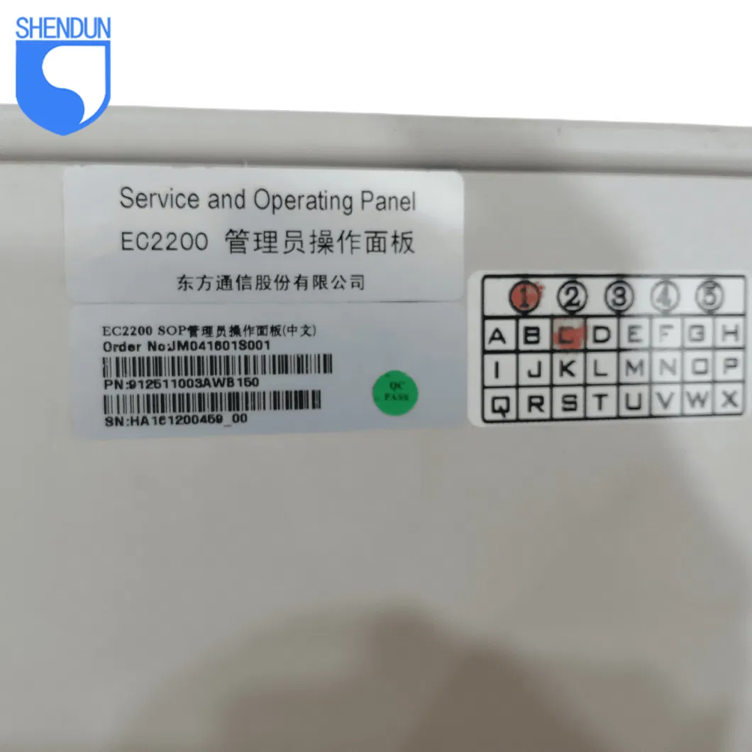 Eastcom Service and Operating Panel Ec2200 912511003awb 150