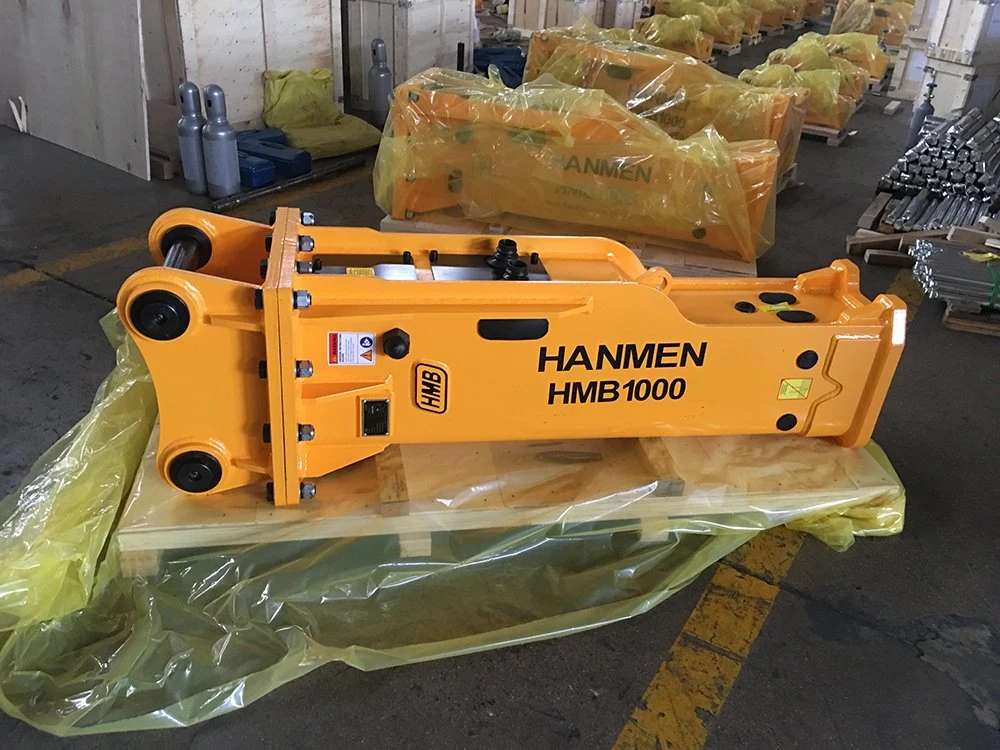 Long Service Life Durable Hydraulic Hammer Breaker Box Type with 135mm Diameter for 20 Ton Excavator