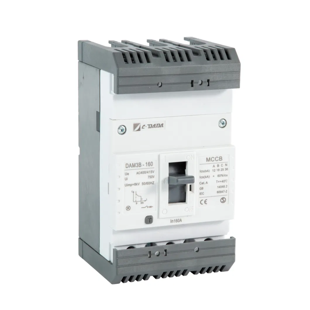 400A MCCB Interruptor Economic Cheap Price Three Phase Circuit Breaker Factory