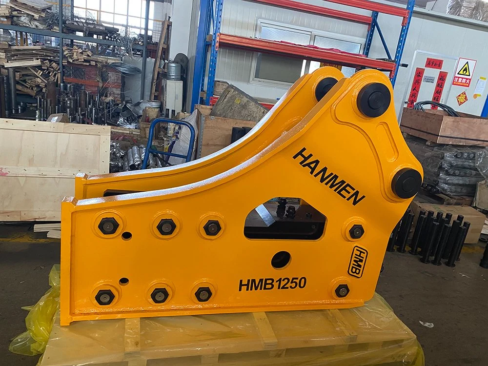 Long Service Life Durable Hydraulic Hammer Breaker Box Type with 135mm Diameter for 20 Ton Excavator