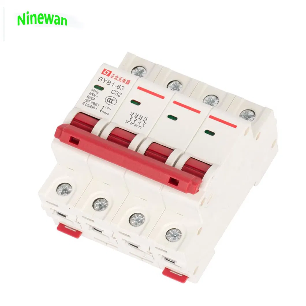 AC Safety C Type Circuit Breaker MCB