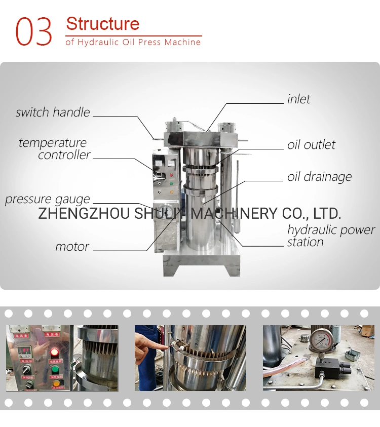 High Quality Hydraulic Oil Press Machinal with Factory Price