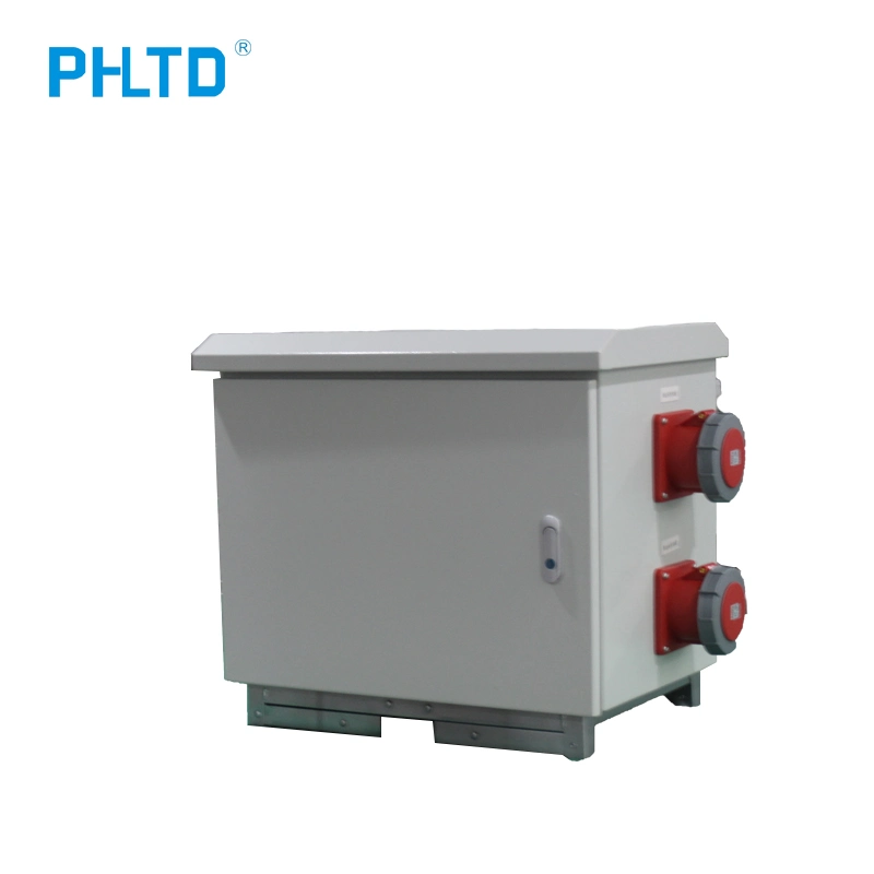 IP66 450*300*180mm Customized Industrial Plug Socket Outdoor Portable 3 Phase Power Metal Distribution Box