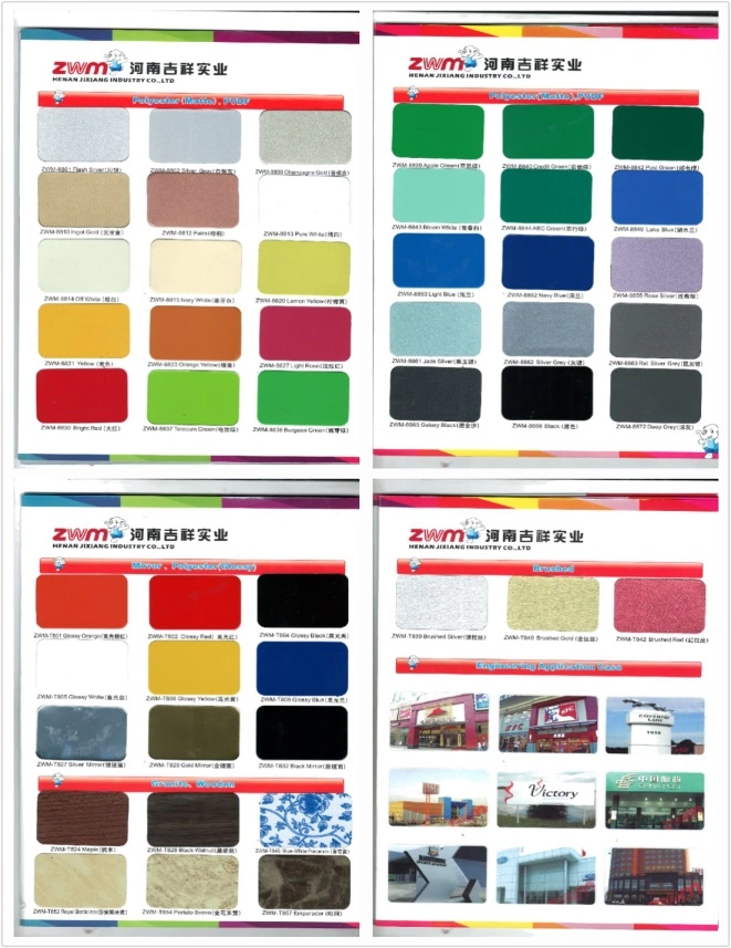 Advitising Printing Material 3mm Aluminium Composite Panel Digital Board for Printing