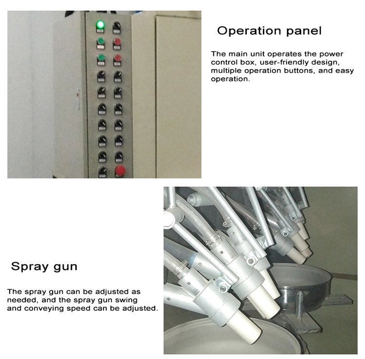 Rotary Table Cap Automatic Sandblasting Machine for Sale