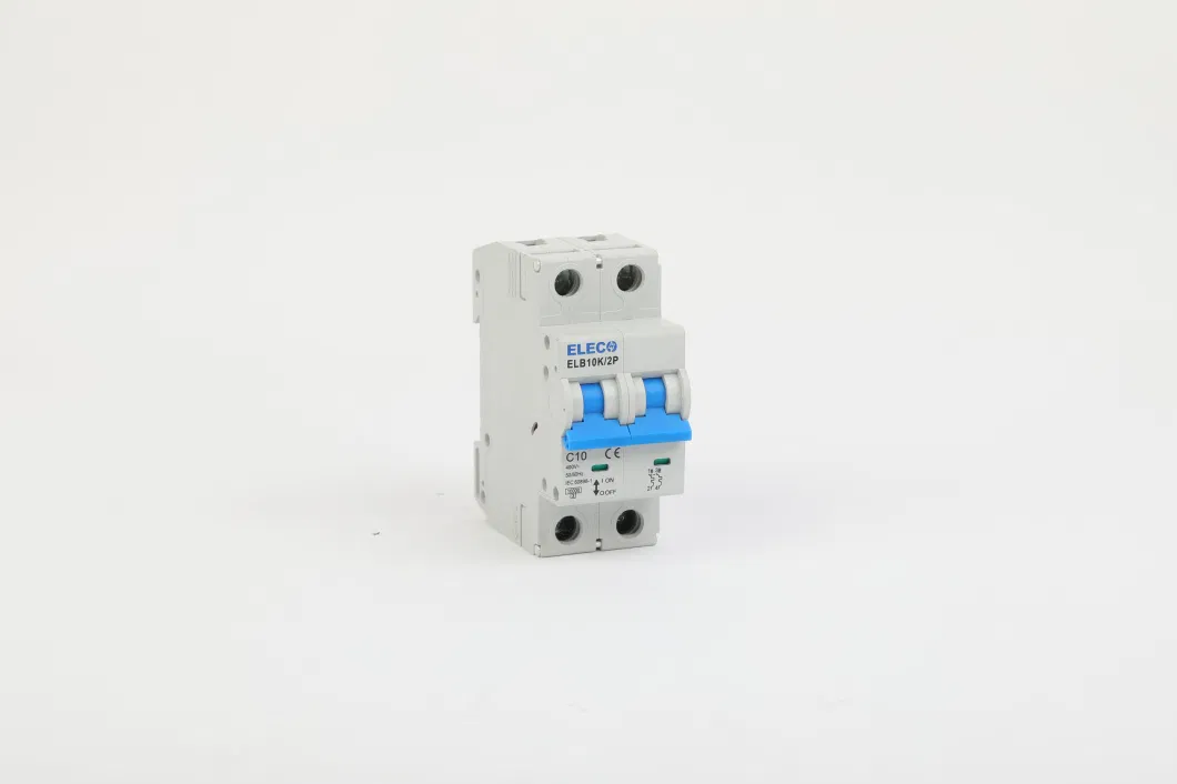 High Quality Mini Circuit Breaker Elb10K Series 1p 2p 3p 4p 16A