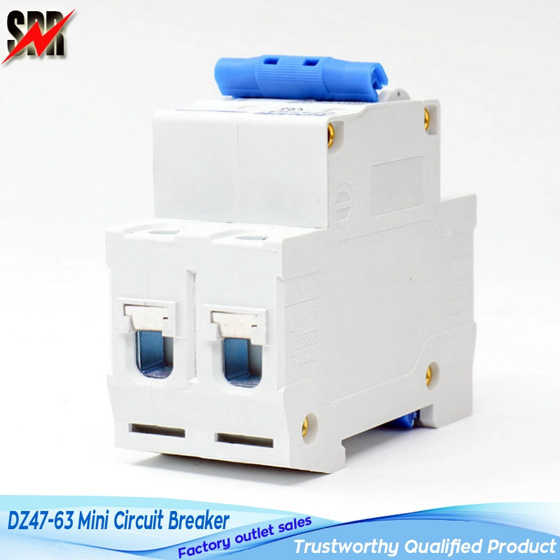 Dz47-63 1p, 2p, 3p, 4p 6A-63A Mini Circuit Breaker (DZ47-63 MCB)