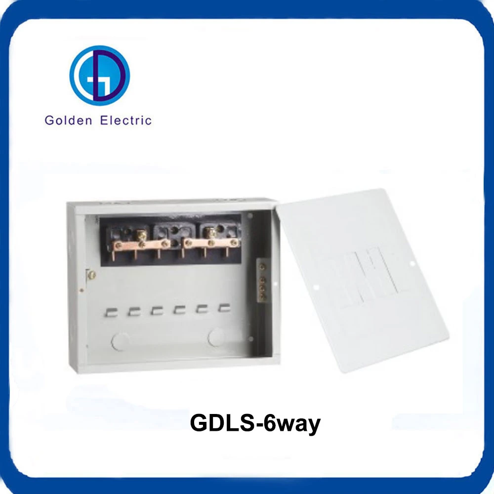 100A Economy Electrical Panel Distribution Board 4way 6way 8way 12way Single Phase Customized Load Center