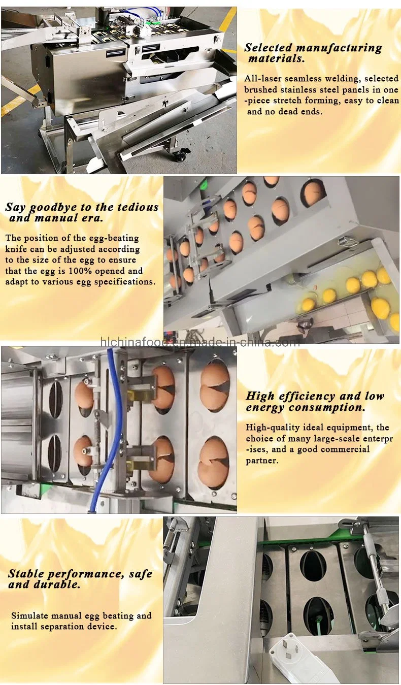 White and Separating Machine Electric Yolk Separator Quail Egg Breaker