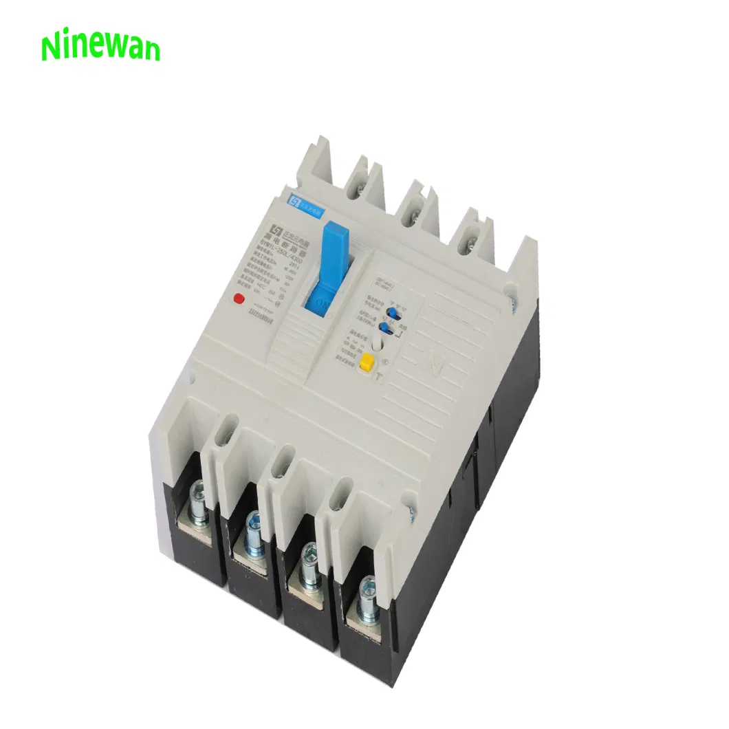 Professional Moulded Case Circuit Breaker Manufacturer AC DC 16- 160AMP Low Voltage Protector RCCB/RCBO/ELCB/MCB/MCCB