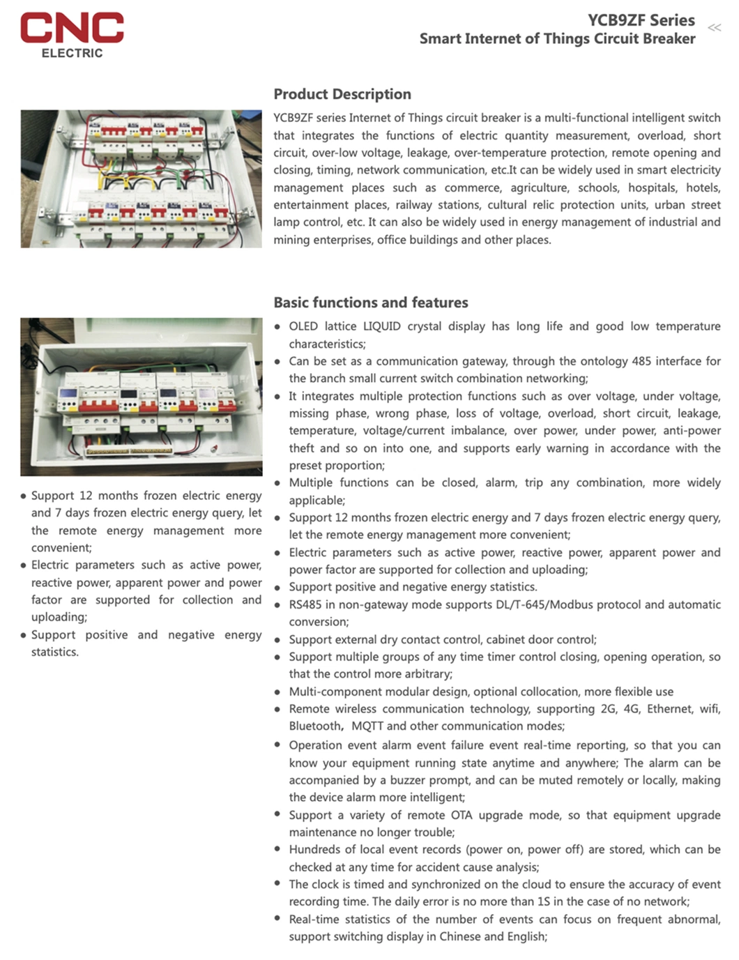 More Than 20000 Times Normal Type Electrical Circuit Breaker RCCB Switch