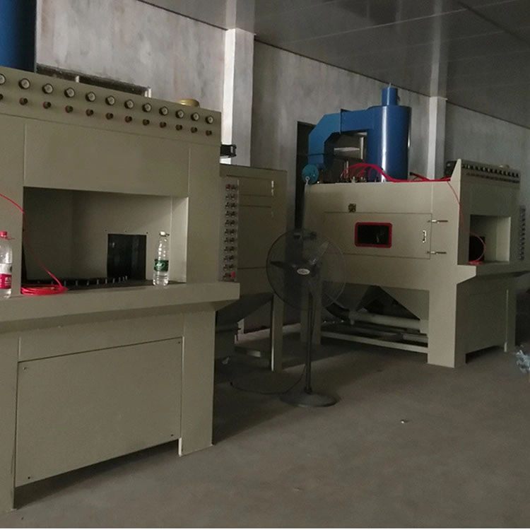 Rotary Table Cap Automatic Sandblasting Machine for Sale