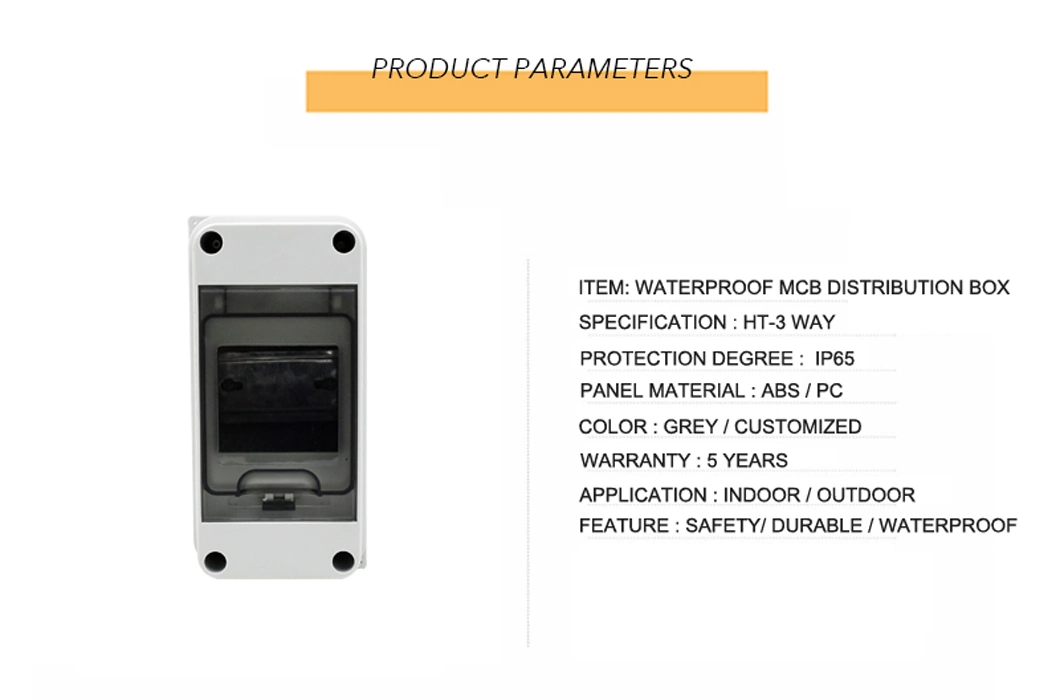 Top Sales Waterproof 24way dB Electrical ABS MCB Distribution Box