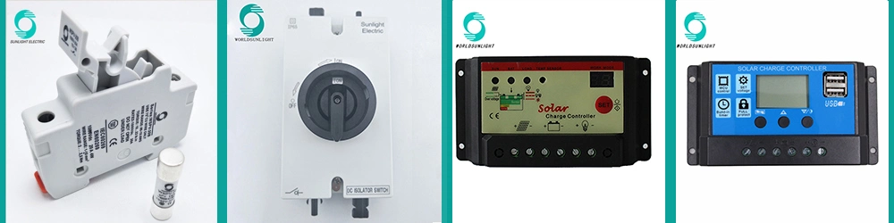 Wsdb-PV4/2 SPD Breaker PV Brazil Solar Combiner Box 4 Strings 4 in 2 out Plastic DC Combiner Box