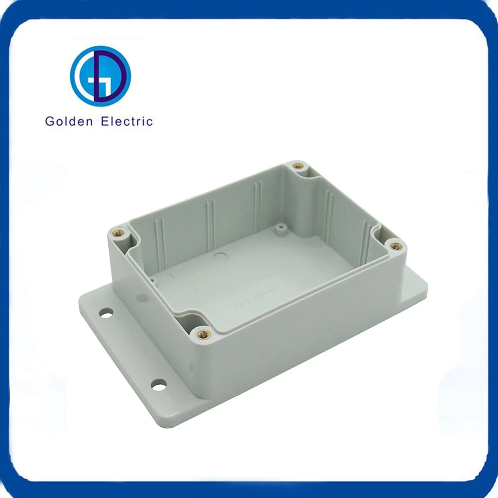 ABS Plastic Breaker Switch Junction Box Waterproof Dustproof Electrical Ear Type IP65 PVC Enclosure Box Outdoor Junction Box