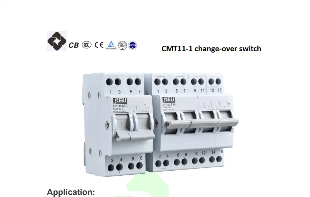 Good Quality Manual 2 Way Types of Electrical Main Switch MCB Manufacturer