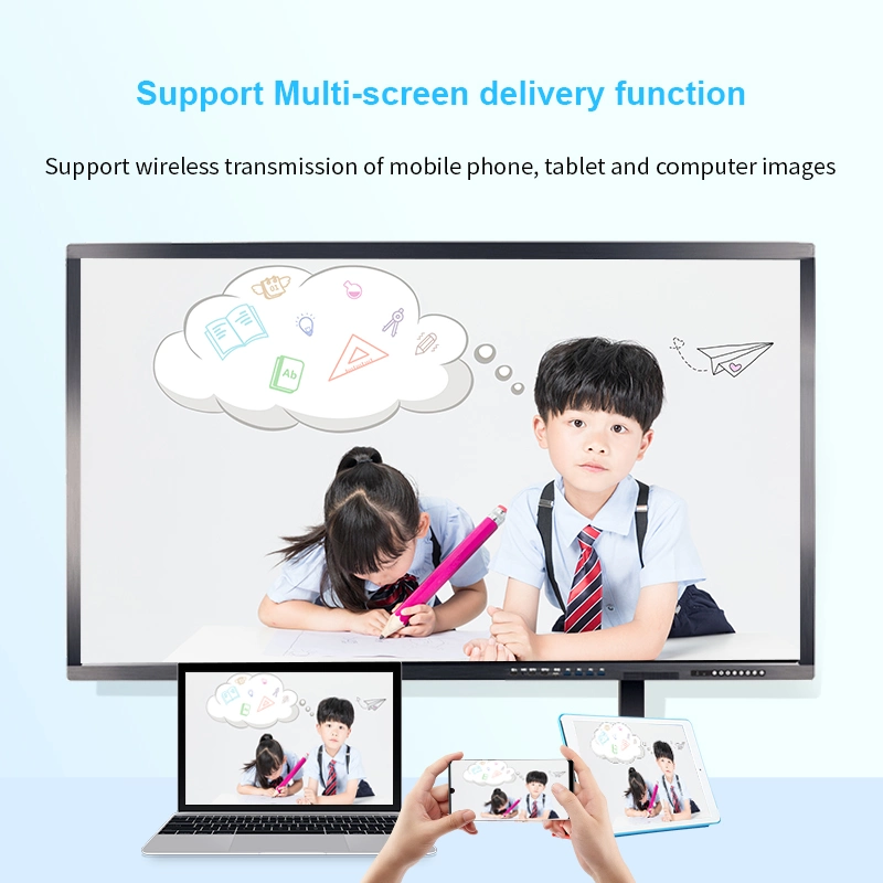 Factory Prices Classroom Touch Screen Digital Flat Panel Interactive Whiteboard Smart Board