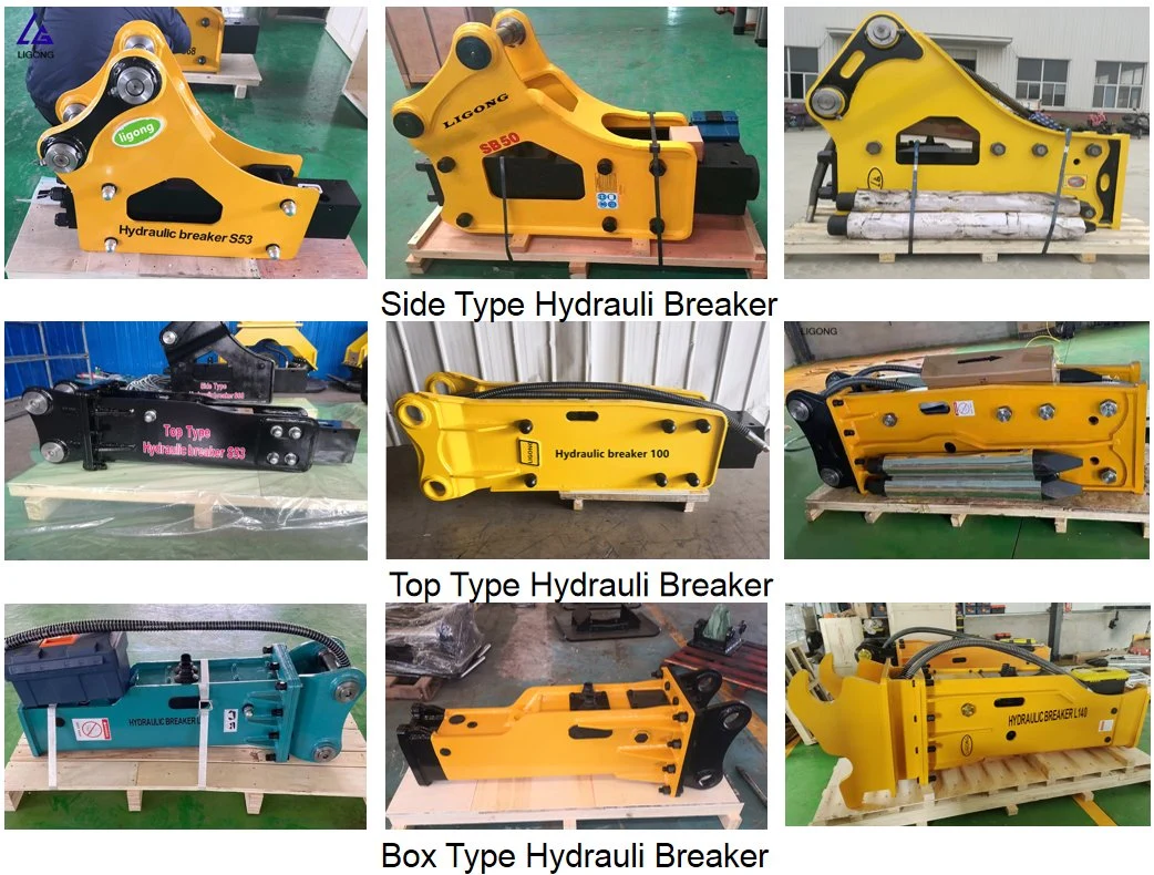 CE Hydraulic Hammer Excavator Hydraulic Breaker for PC200 320d Sk200 Excavator Digger