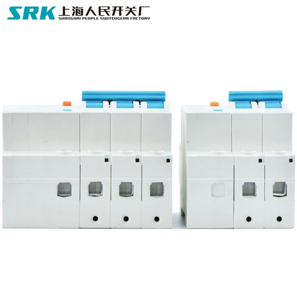 China Top 500 Enterprise Manufacturer 1A-63A 30mA 100mA 300mA RCBO RCCB MCB