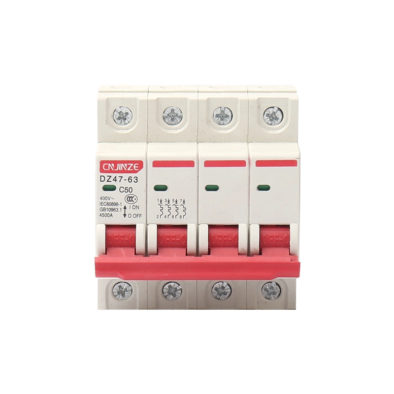 Mini Circuit Breaker Can Be Installed in The Distribution Box Dz47-32 4p (MCB)