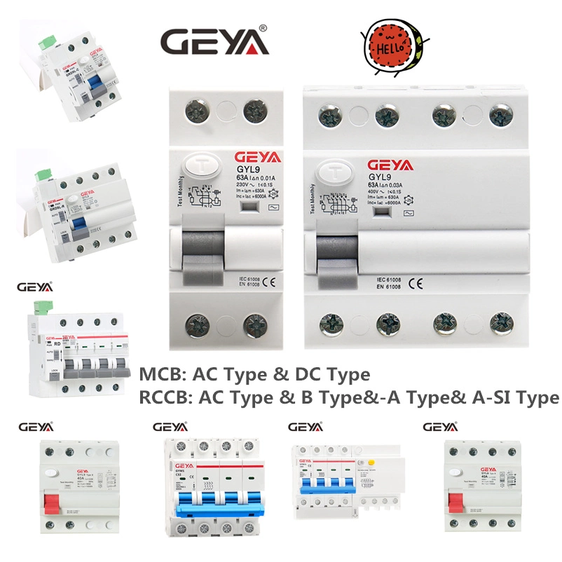 Miniature Circuit Breaker MCB 4.5ka 1p Switch