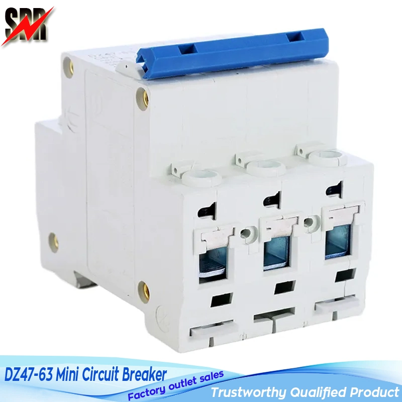 Dz47-63 1p, 2p, 3p, 4p Mini Circuit Breaker (DZ47 1P 2P 3P 4P MCB) , Dz47-63 Series Miniature Circuit Breakers