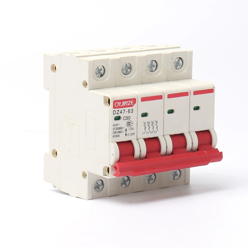 Mini Circuit Breaker Can Be Installed in The Distribution Box Dz47-32 4p (MCB)