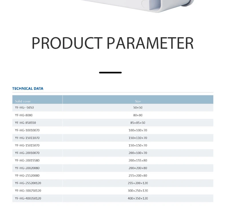 255*200*80 Electrical Panel Box with Circuit Breaker Box